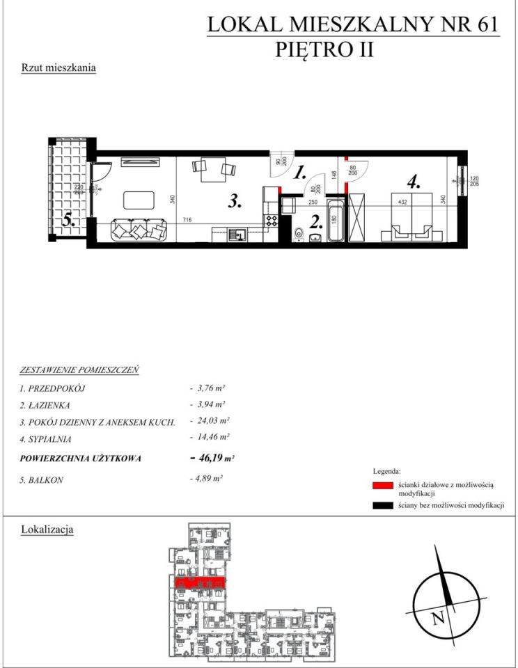 Mieszkanie 2-pokojowe Sochaczew, ul. Kochanowskiego. Zdjęcie 39