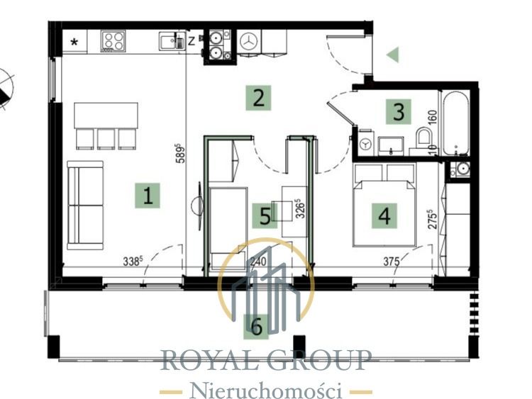 Mieszkanie 3-pokojowe Lublin Kośminek, ul. Garbarska. Zdjęcie 12
