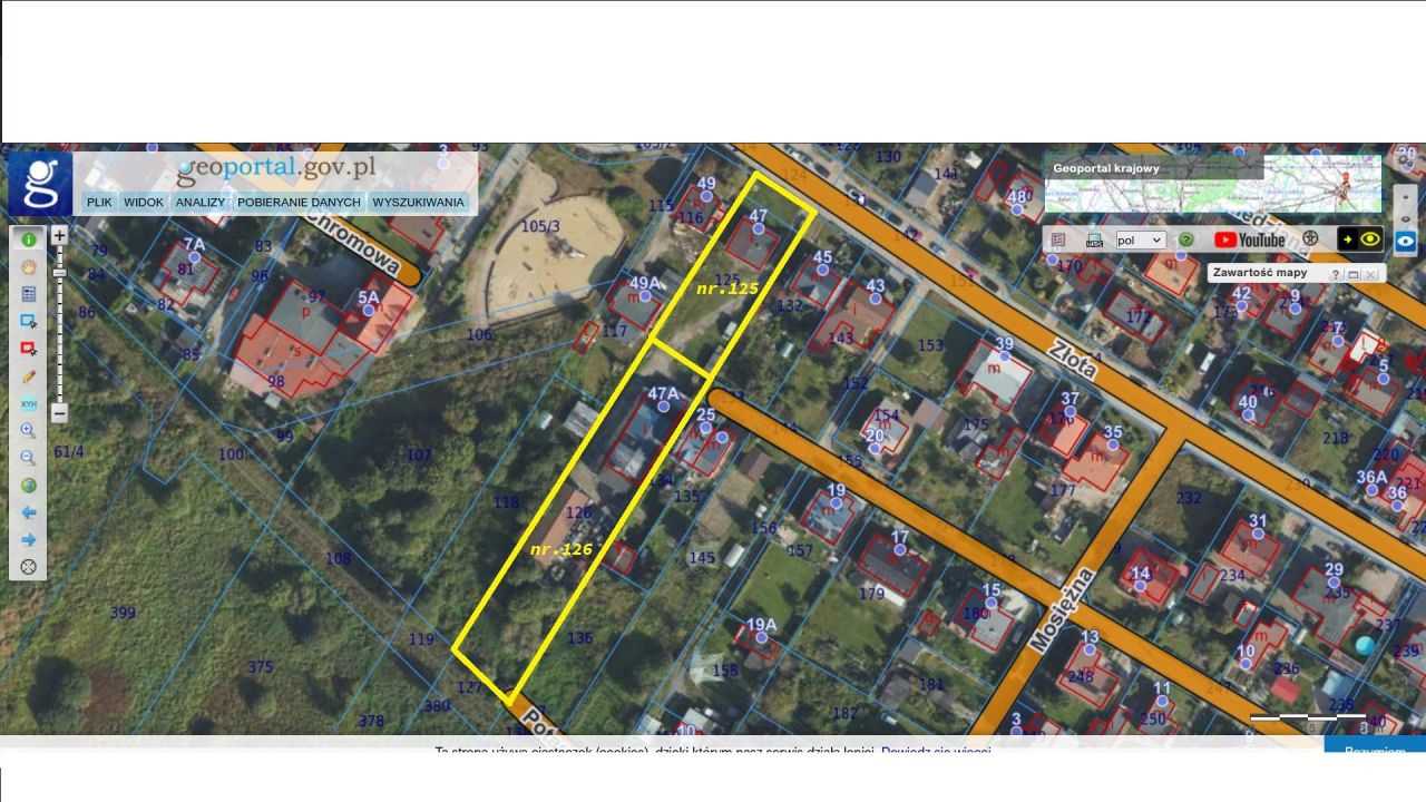 Działka budowlana Gdynia Pogórze, ul. Złota. Zdjęcie 2