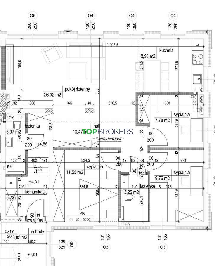 Mieszkanie 4-pokojowe Warszawa Żoliborz, ul. Kaniowska. Zdjęcie 10