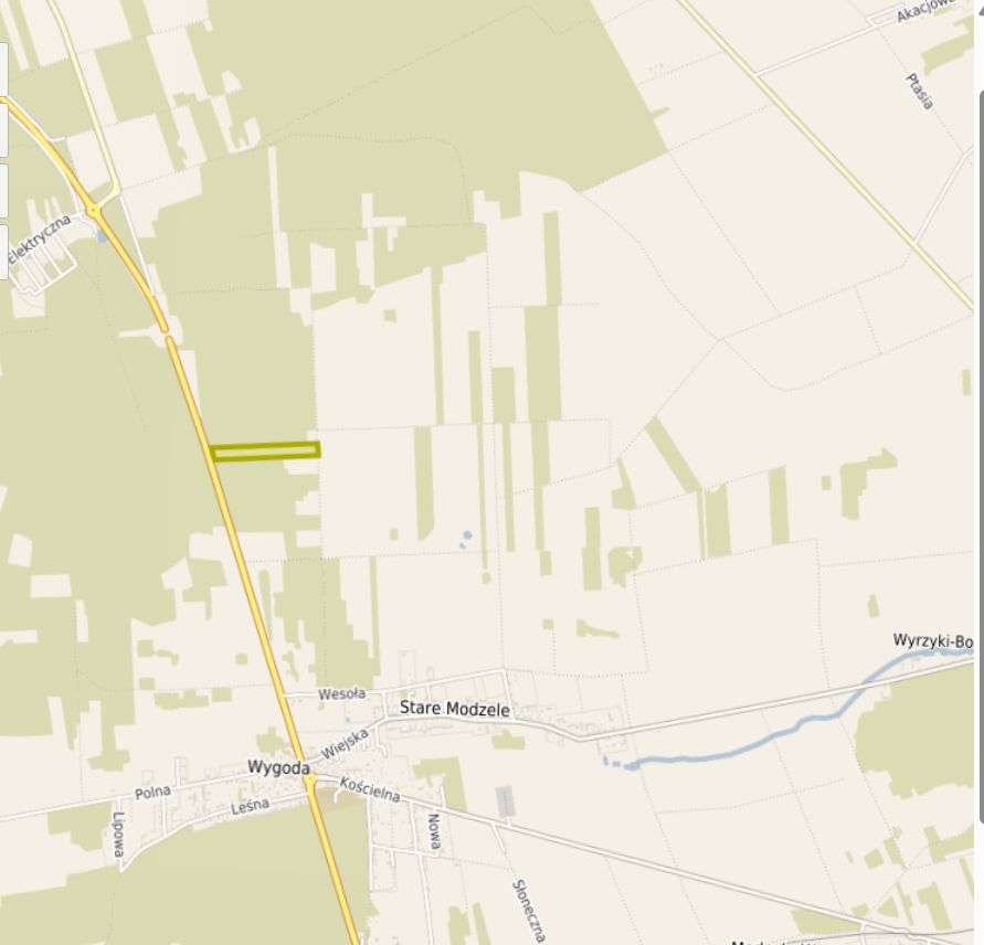 Działka leśna Stare Modzele. Zdjęcie 7