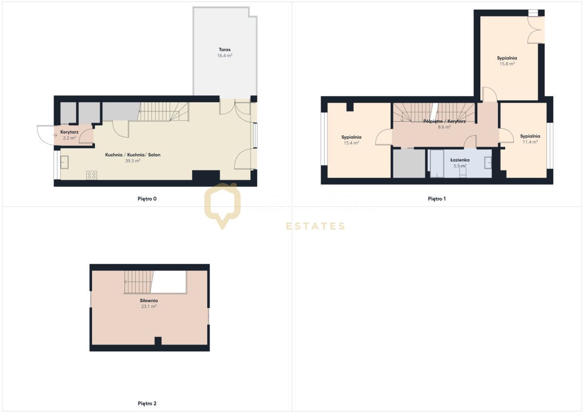 dom szeregowy, 5 pokoi Łomianki Dolne, ul. Kościelna Droga. Zdjęcie 20