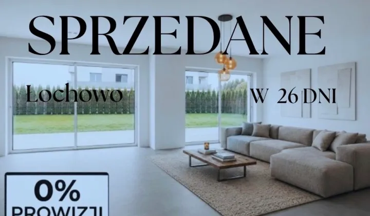 bliźniak, 4 pokoje Łochowo