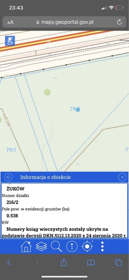 Działka rolna Żuków. Zdjęcie 3