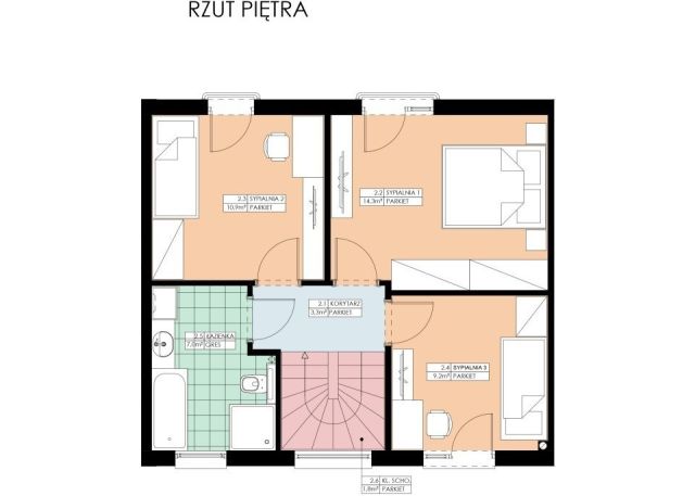 bliźniak, 4 pokoje Aleksandrów Łódzki. Zdjęcie 13