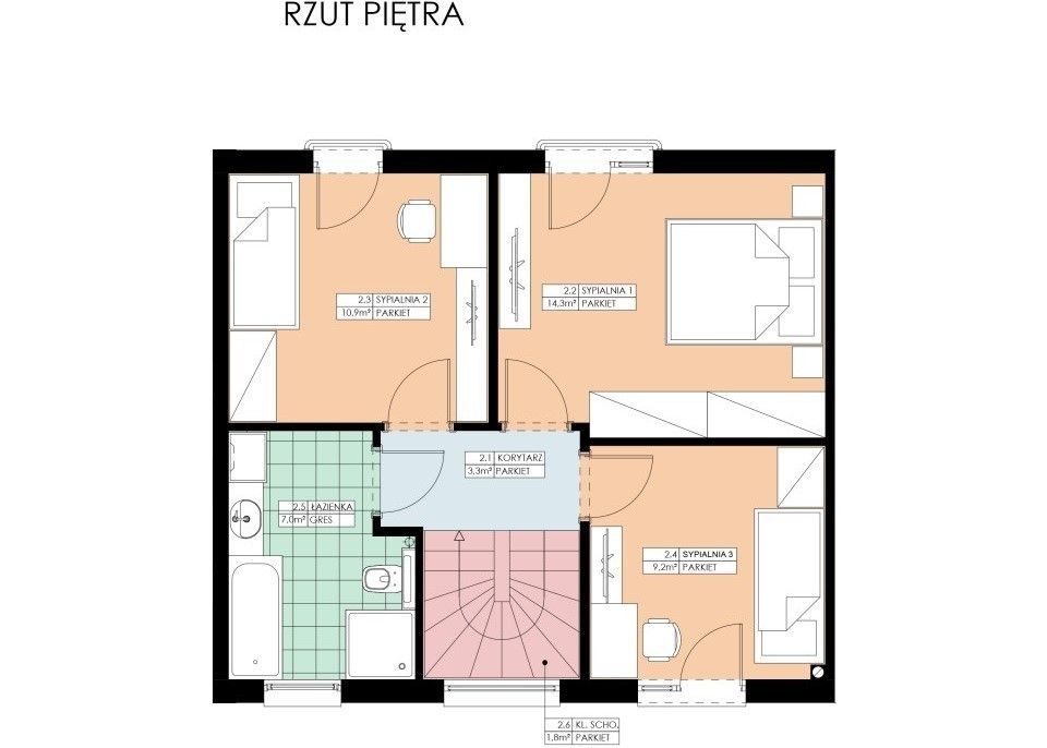 bliźniak, 4 pokoje Aleksandrów Łódzki. Zdjęcie 26