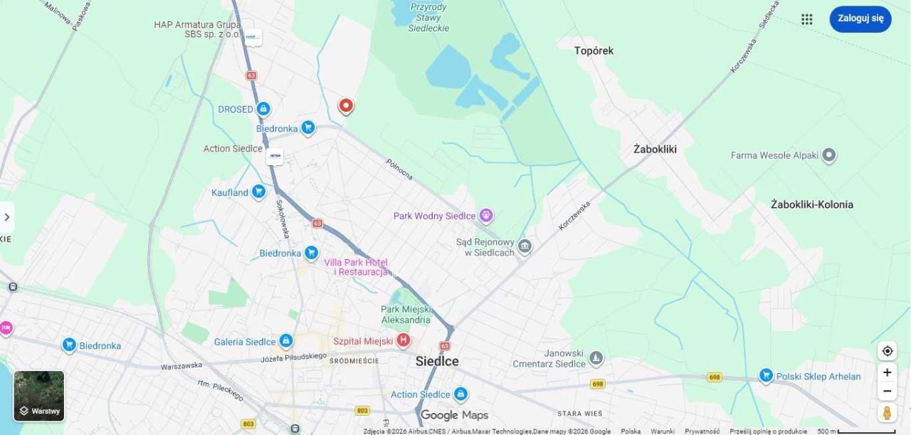 Działka inwestycyjna Siedlce, ul. Graniczna. Zdjęcie 2