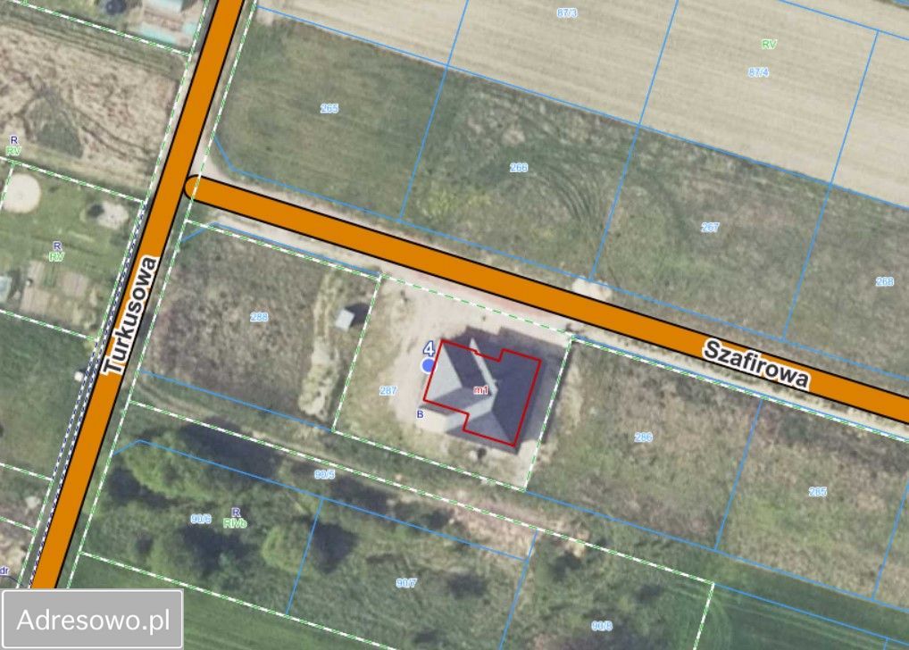 Działka budowlana Obłotne, ul. Kobaltowa. Zdjęcie 2