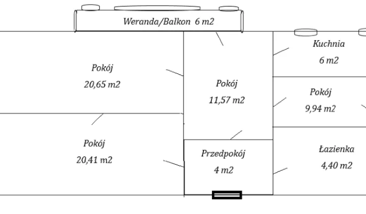 Mieszkanie 4-pokojowe Polanica-Zdrój, al. Wojska Polskiego
