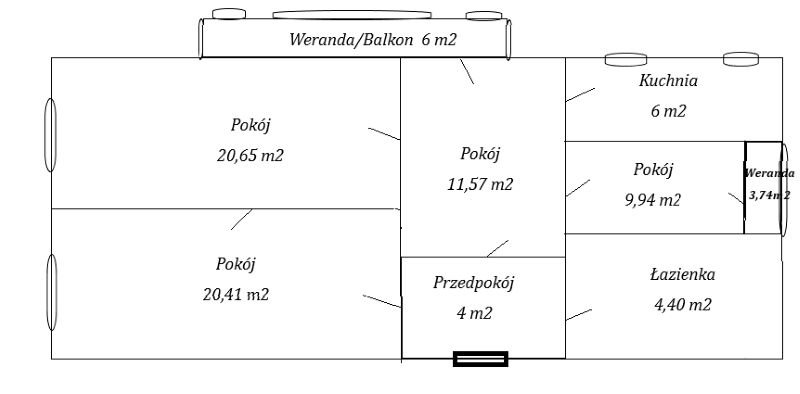 Mieszkanie 4-pokojowe Polanica-Zdrój, al. Wojska Polskiego. Zdjęcie 1
