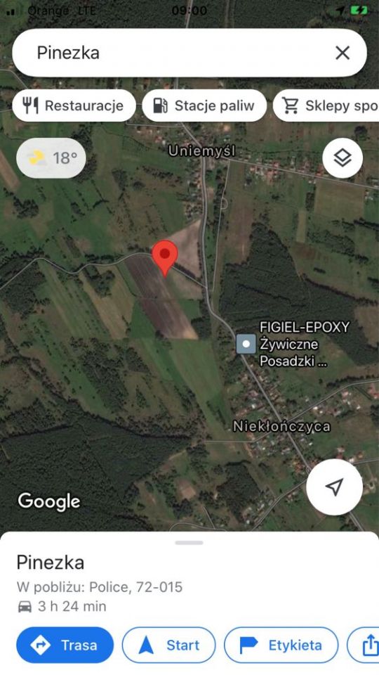 Działka budowlana Uniemyśl. Zdjęcie 2