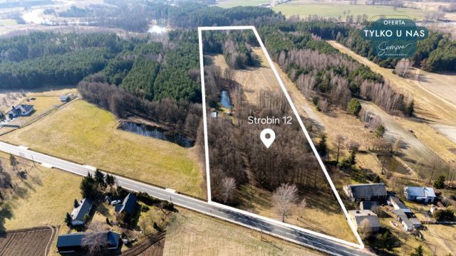 Działka siedliskowa Strobin. Zdjęcie 2