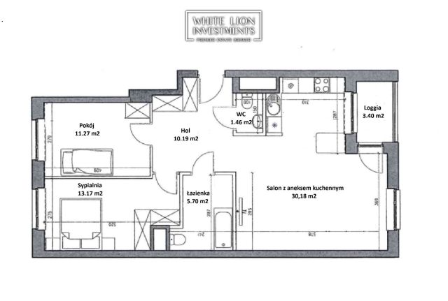 Mieszkanie 3-pokojowe Warszawa Mokotów, ul. Śródziemnomorska. Zdjęcie 20
