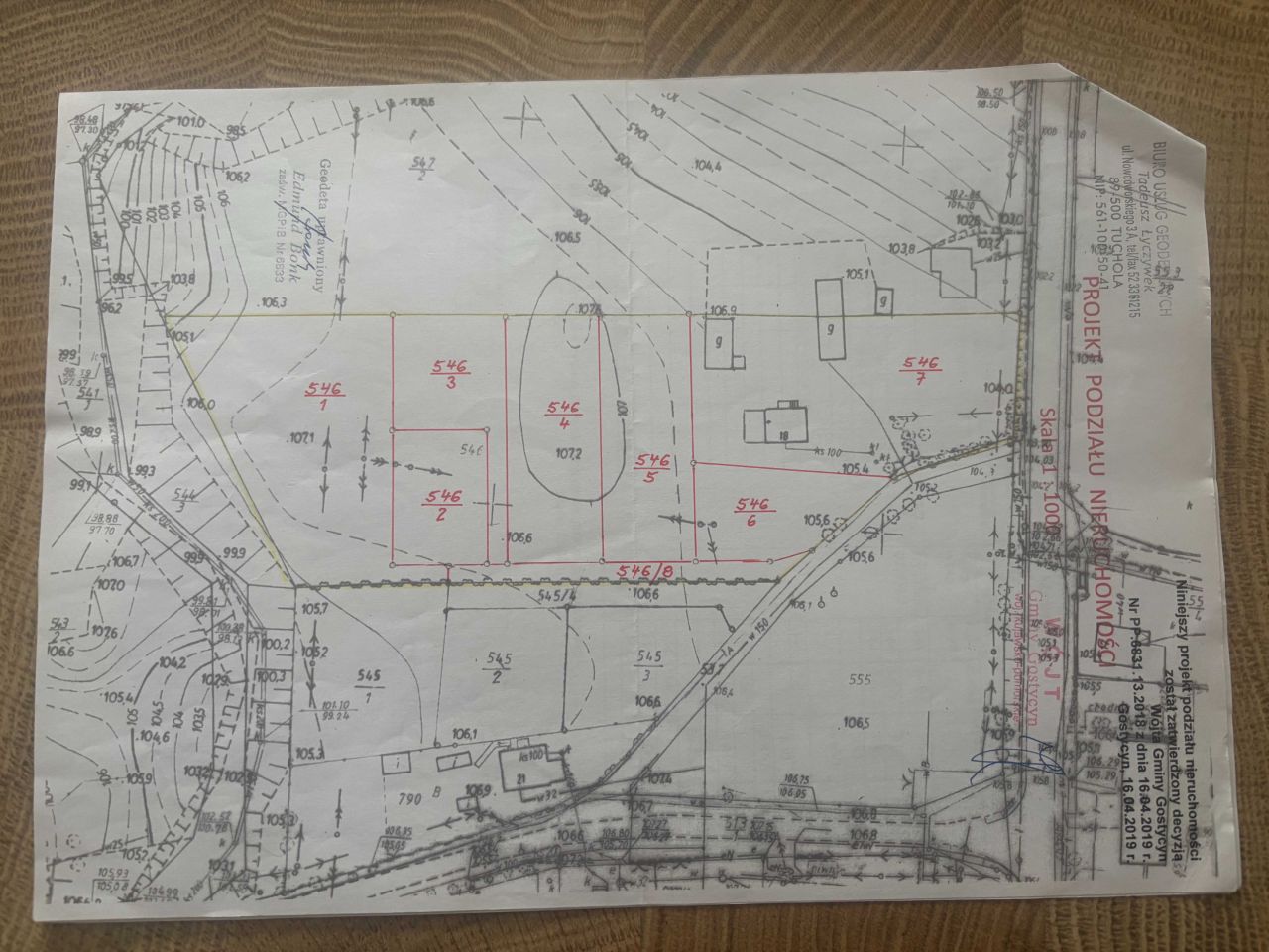 Działka budowlana Gostycyn. Zdjęcie 4