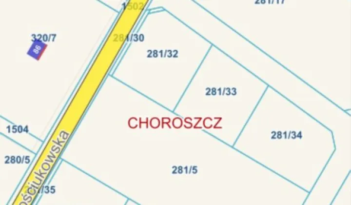Działka budowlana Choroszcz, ul. Kościukowska