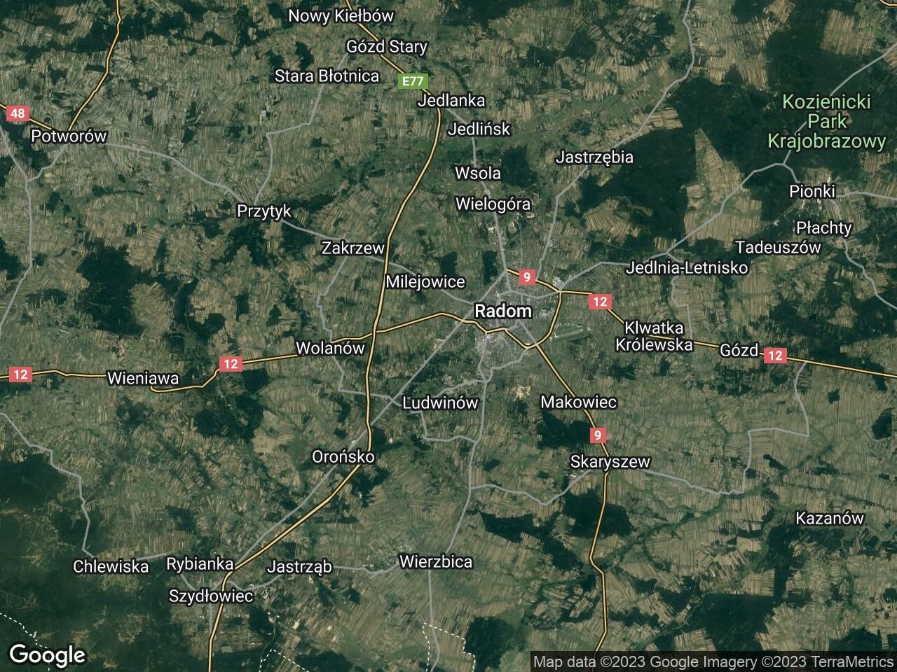 Działka rekreacyjna Radom Wośniki, ul. Kielecka