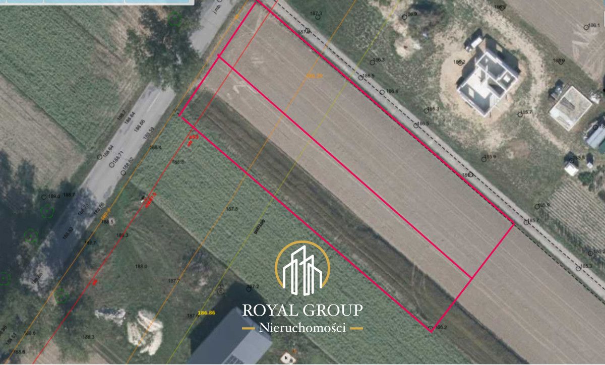 Działka rolna Lublin Zemborzyce Górne, ul. Krężnicka. Zdjęcie 8