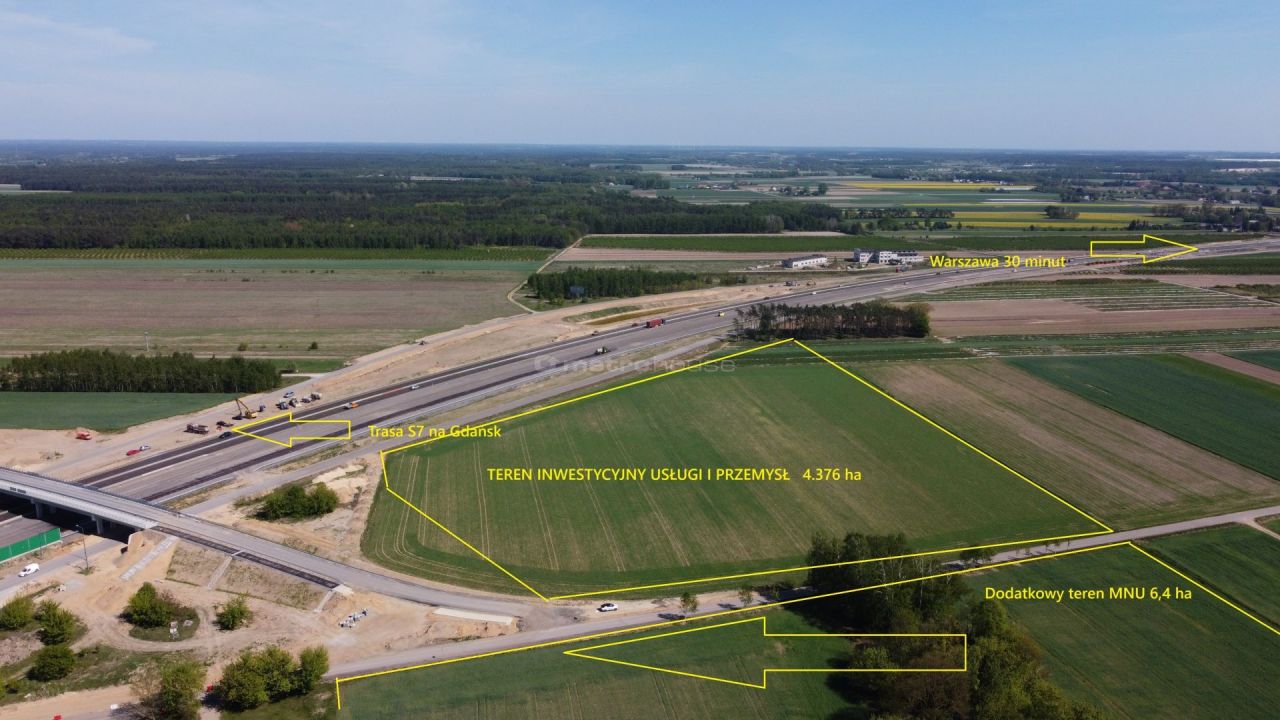 Działka inwestycyjna Szczytniki