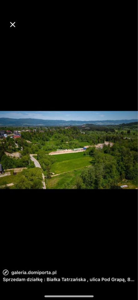 Działka inwestycyjna Białka Tatrzańska. Zdjęcie 7