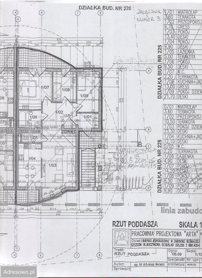 Mieszkanie 4-pokojowe Szczecin Płonia, ul. Buczynowa. Zdjęcie 6