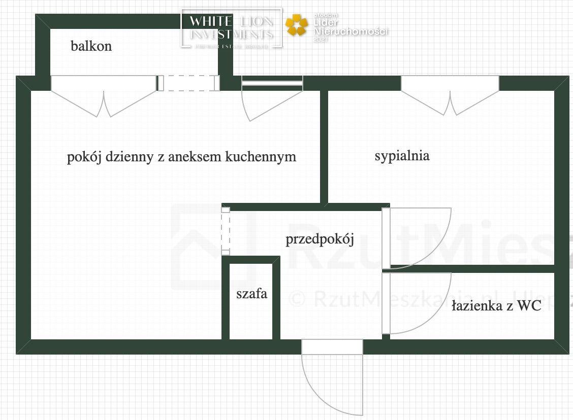 Mieszkanie 2-pokojowe Warszawa Żoliborz, ul. Zygmunta Krasińskiego. Zdjęcie 12