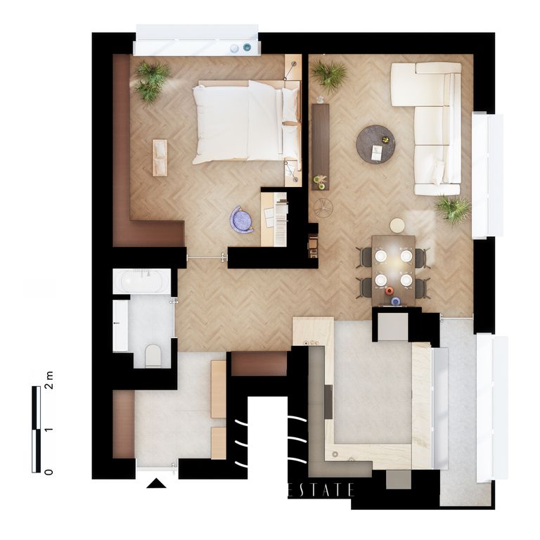 Mieszkanie 2-pokojowe Warszawa Śródmieście, ul. Smolna. Zdjęcie 4