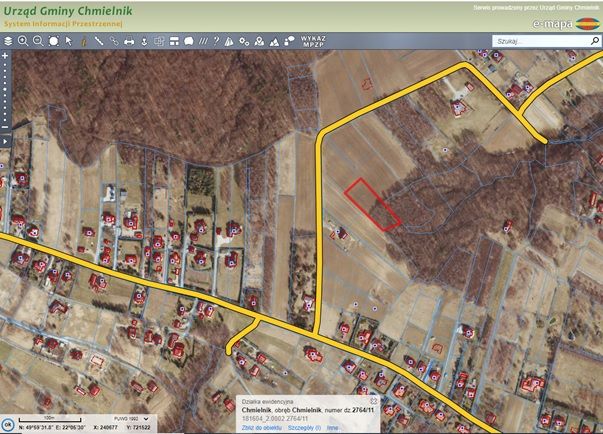 Działka budowlana Rzeszów, Chmielnik. Zdjęcie 1