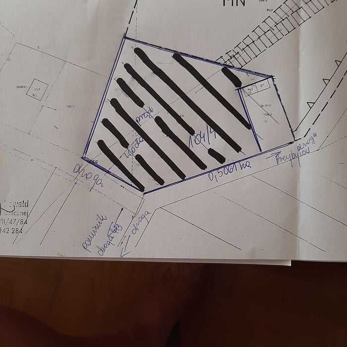 Działka budowlana Przybyłów. Zdjęcie 2