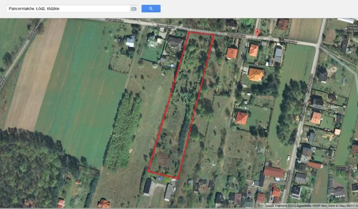 Działka budowlana Łódź Jagodnica-Złotno, ul. Pancerniaków