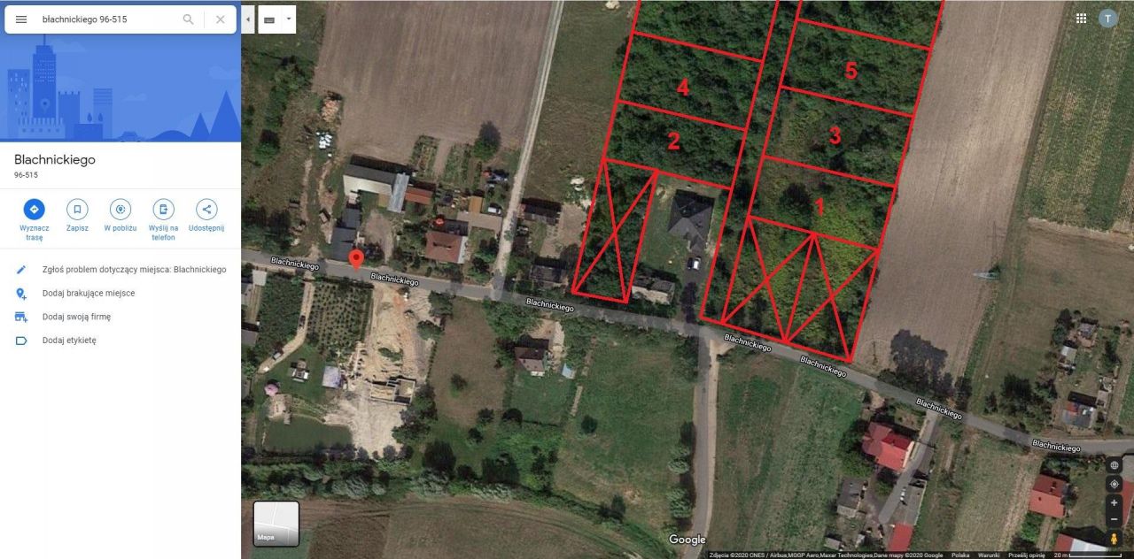 Działka budowlana Granice, ul. Rubinowa. Zdjęcie 5