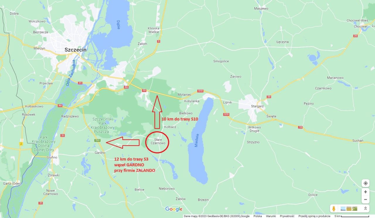 Hala/magazyn Stare Czarnowo. Zdjęcie 14