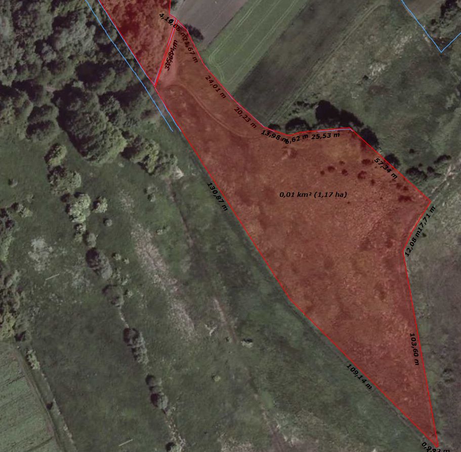 Działka rolna Głęboka. Zdjęcie 3