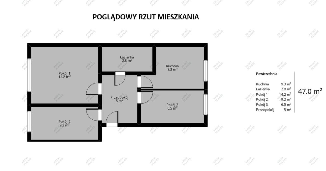 Mieszkanie 3-pokojowe Lubawa, ul. Warszawska