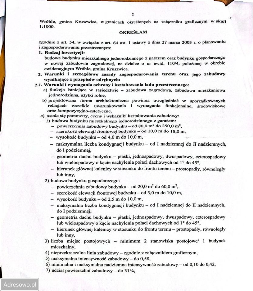 Działka rolno-budowlana Wróble. Zdjęcie 6