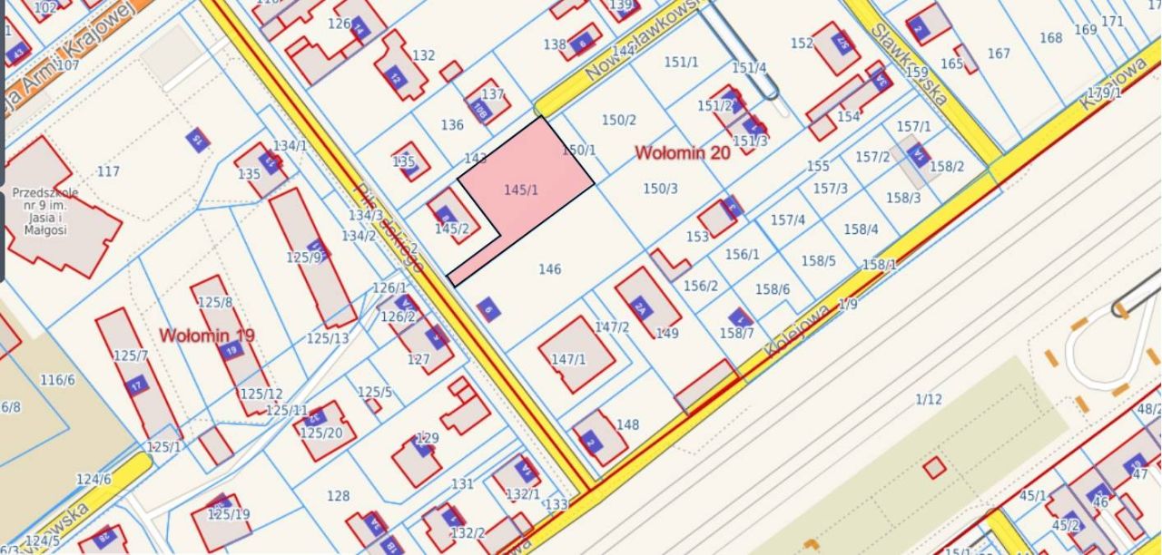 Działka budowlana Wołomin Lipiny B, ul. Piłsudskiego. Zdjęcie 2