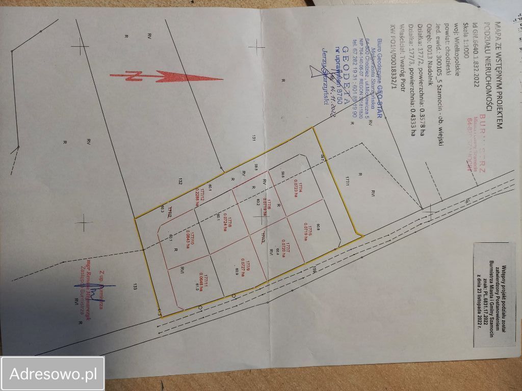 Działka budowlana Laskowo. Zdjęcie 3