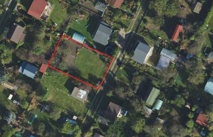 Działka rod Gdańsk Rębiechowo, ul. Nowatorów. Zdjęcie 2