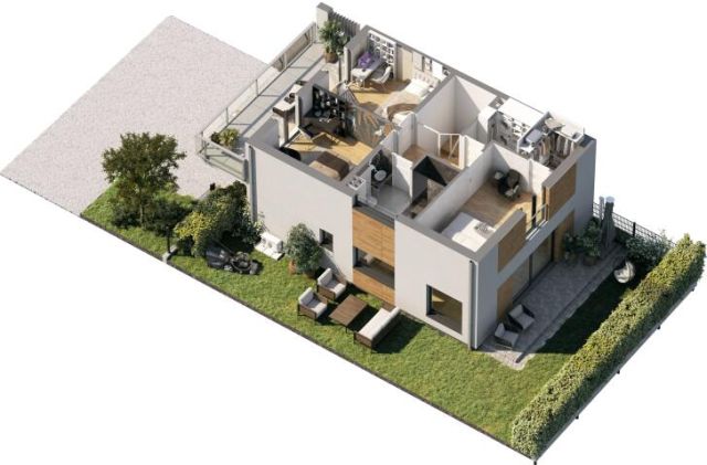 bliźniak, 4 pokoje Konarzyce. Zdjęcie 14