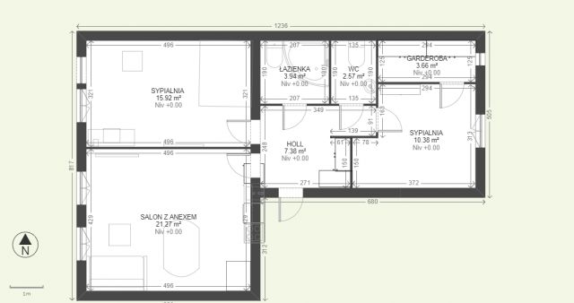 Mieszkanie 3-pokojowe Kielce Kadzielnia, ul. Chęcińska. Zdjęcie 1