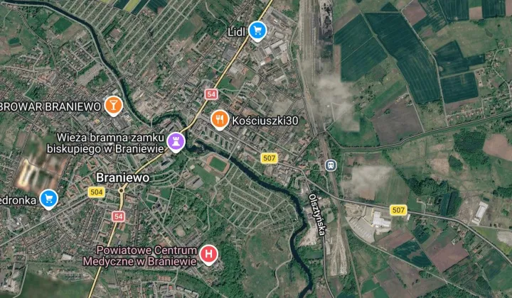 Mieszkanie 2-pokojowe Braniewo, ul. Kościuszki