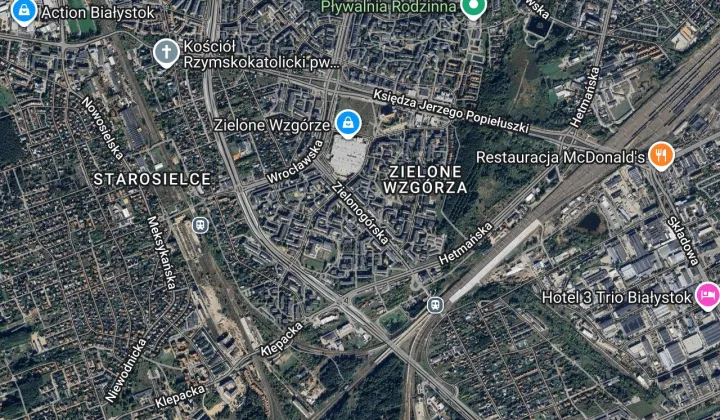 Mieszkanie 3-pokojowe Białystok Zielone Wzgórza, ul. Zielonogórska