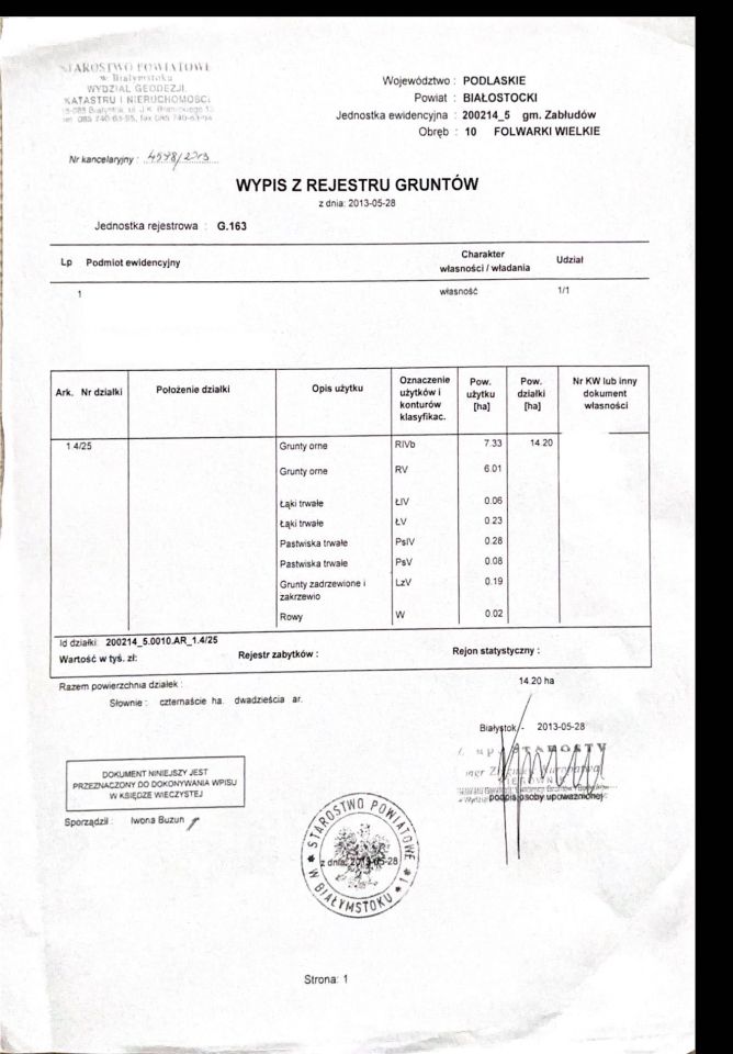 Działka rolna Kaniuki. Zdjęcie 8