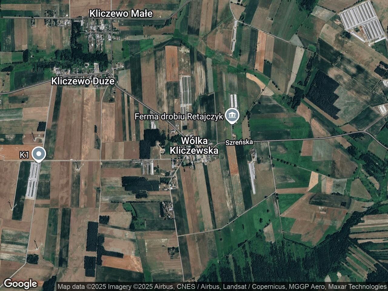 Działka rolna Wólka Kliczewska