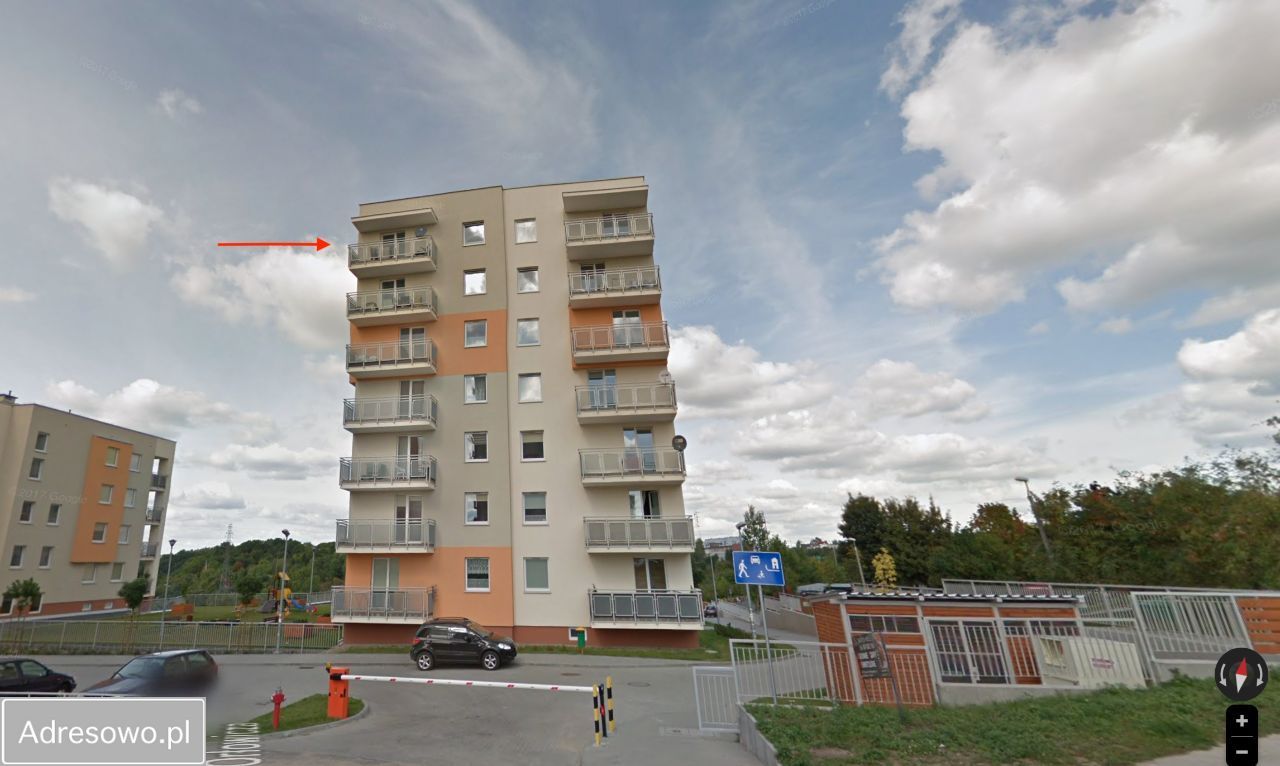 Mieszkanie 2-pokojowe Olsztyn Nagórki, ul. Mieczysława Orłowicza