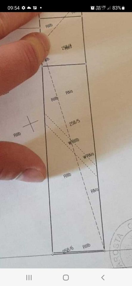 Działka budowlana Bystre. Zdjęcie 2