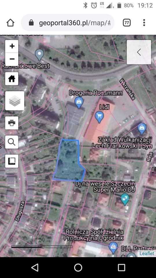 Działka budowlana Police. Zdjęcie 2