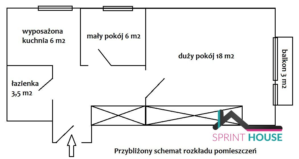Mieszkanie 2-pokojowe Warszawa Mokotów, ul. Wołoska. Zdjęcie 12