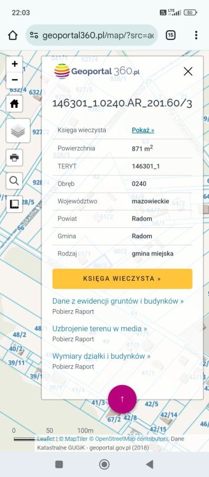 Działka budowlana Radom, ul. Relaksowa. Zdjęcie 5