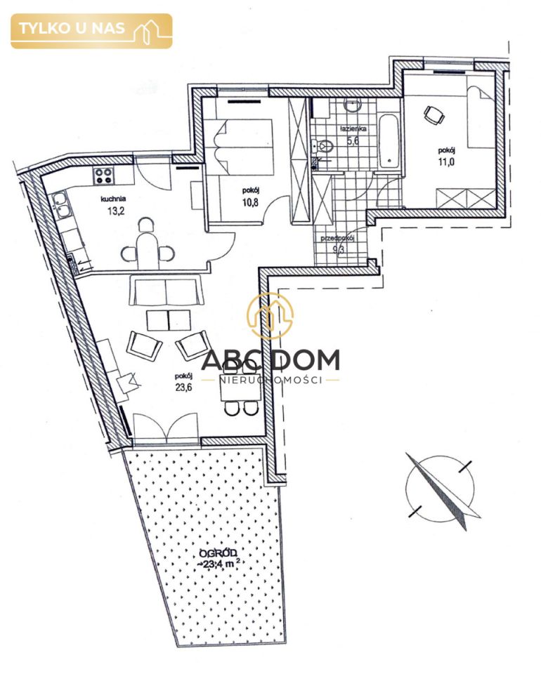Mieszkanie 3-pokojowe Gdańsk Łostowice, ul. Jana Kielasa. Zdjęcie 15