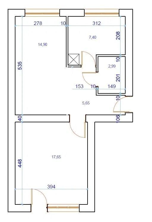 Mieszkanie 3-pokojowe Włocławek Centrum, al. Chopina. Zdjęcie 7